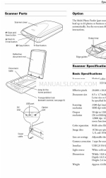 Epson 2480 - Perfection Photo Product Information Manual