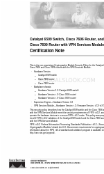 Cisco WS-C6509 Руководство пользователя