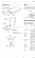 Epson 3490 - Perfection Photo Scanner 사용자 설명서