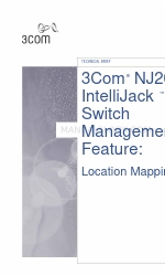 3Com NJ205 - IntelliJack Switch Caractéristiques Manuel