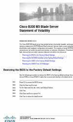 Cisco B200 M3 Hızlı Başlangıç Kılavuzu