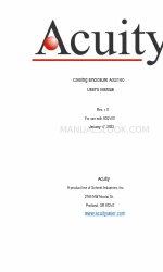 Acuity AS2100 Manual do utilizador