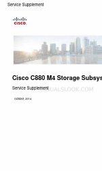 Cisco C880 M4 Handleiding Service Supplement