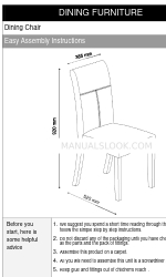 Argos 600/3654 Assembly Instructions Manual