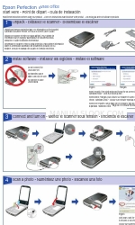 Epson B11B189071 - Perfection V500 Office Color Scanner Snelstarthandleiding