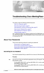 Cisco Cisco MeetingPlace Express Sorun Giderme Kılavuzu