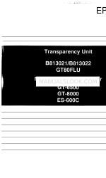 Epson B813021 Manuel de l'utilisateur