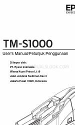 Epson CaptureOne TM-S1000 User Manual