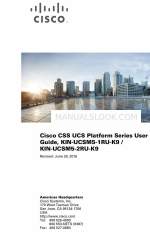 Cisco KIN-UCSM5-1RU-K9 Manual do utilizador