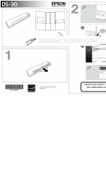 Epson DS-30 WorkForce DS-30 Installatiehandleiding