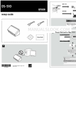 Epson DS-510 Setup-Handbuch