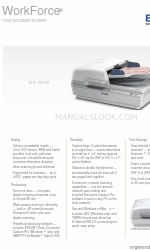 Epson DS-7500 WorkForce DS-7500 Технические характеристики продукта