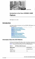 Cisco SCE8000 GBE Konfigurationshandbuch