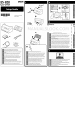 Epson DS-870 Setup Manual