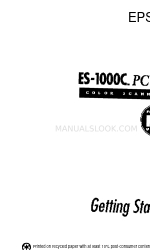 Epson ES-1000C - Business Scanning System Початок роботи