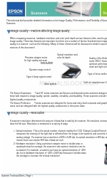 Epson ES-1000C - Business Scanning System Посібник