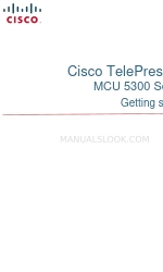 Cisco TelePresenceMCU 5300 Series Pierwsze kroki