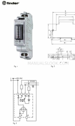 finder 7E.12.8.230.0001 Assembly And Operating Instructions Manual