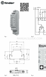 finder 7E.23.8.230.0204 Instrukcja montażu i obsługi