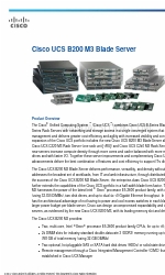 Cisco UCS B200 M# Gegevensblad