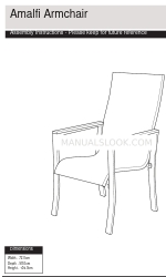 Argos Amalfi Armchair 1425361 Montageanleitung Handbuch