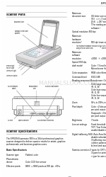 Epson Expression  800 Ürün Bilgi Kılavuzu