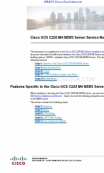 Cisco UCS C220 M4 Note de service