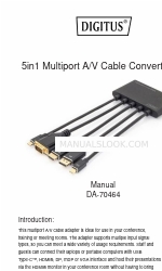 Digitus DA-70464 Manual