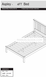 Argos Aspley 481/9651 Інструкція з монтажу Посібник з монтажу