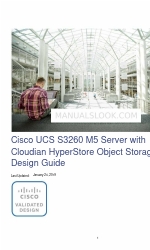 Cisco UCS S3260 M5 Посібник з проектування