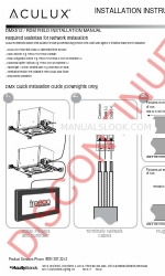 Acuity Brands Aculux AX3 A WDTW Installation Instructions