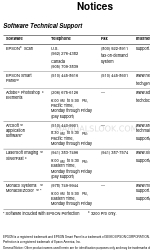 Epson G860B Manual de seguridad y garantía