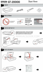 Epson GT-20000 Buradan başlayın