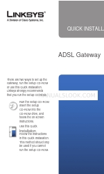 Cisco ADSL Gateway Installation rapide