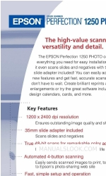 Epson Perfection 1250 Photo Specifications