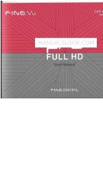 Fine Digital Finevu Pro Full HD Manual do utilizador