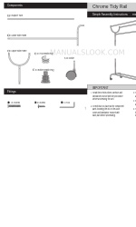 Argos Chrome Tidy Rail 875/8457 Montageanleitung Handbuch