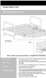 Argos Double Metal Futon 656/0898 Montageanleitung Handbuch