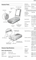 Epson Perfection 3200 제품 정보