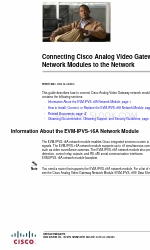 Cisco EVM-IPVS-16A Connexion