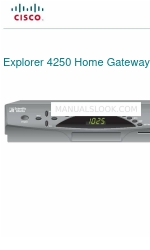 Cisco Explorer 4250 Kullanıcı Kılavuzu