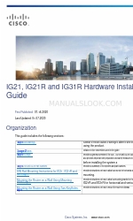 Cisco IG21-EU-K9 Installatiehandleiding