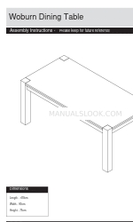 Argos HAMPSHIRE 186/4001 Montageanleitung Handbuch