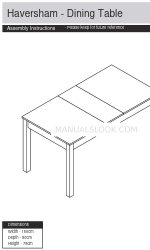 Argos Haversham 376/6066 Montageanleitung Handbuch