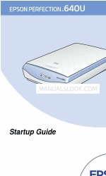 Epson Perfection 640U Series Instrukcja uruchamiania