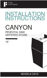 fine fixtures CANYON CN15 Installationsanleitung Handbuch