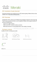 Cisco Meraki Z3C Installatiehandleiding