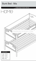 Argos HOME Mia 8459866 Montageanleitung Handbuch