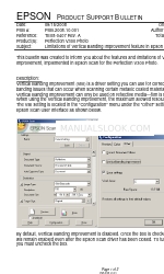 Epson Perfection V300 Photo Bulletin d'information sur les produits