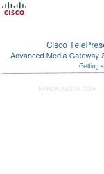 Cisco TelePresence Advanced Media Gateway 3610 시작하기